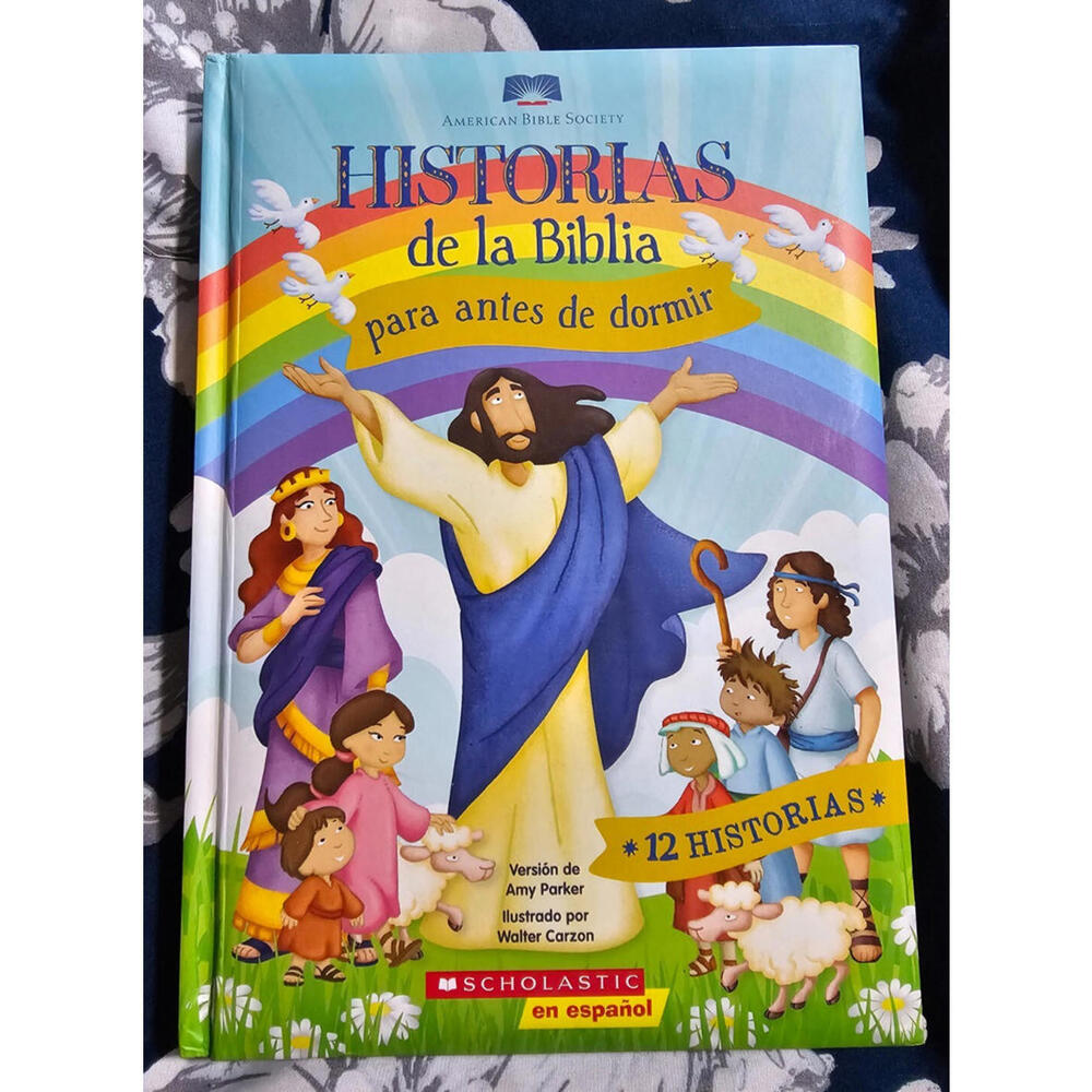 Historias de la Biblia para antes de dormir (Spanish Edition) - BRAND NEW